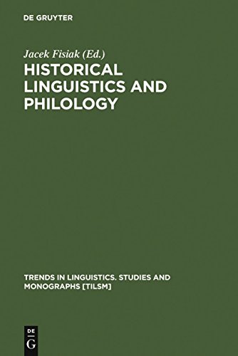 Beispielbild fr Historical Linguistics and Philology. zum Verkauf von Antiquariat Kai Gro