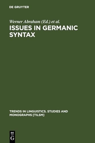 Stock image for Issues in Germanic Syntax for sale by PRIMOBUCH