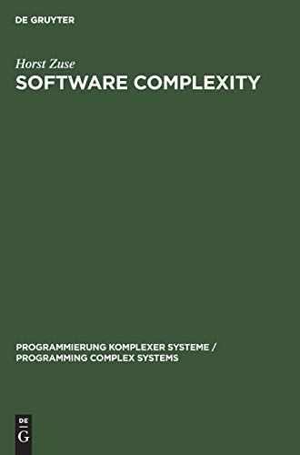 Beispielbild fr Software Complexity: Measures and Methods zum Verkauf von Ammareal