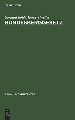 Beispielbild fr Bundesberggesetz, Kommentar, Erg.-Bd. (Sammlung Guttentag) zum Verkauf von medimops