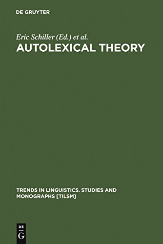 Stock image for Autolexical Theory: Ideas and Methods for sale by Thomas Emig