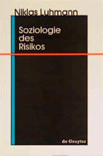 Beispielbild fr Soziologie des Risikos zum Verkauf von medimops