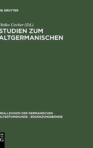 9783110129786: Studien zum Altgermanischen: Festschrift Für Heinrich Beck: 11 (Ergänzungsbände Zum Reallexikon der Germanischen Altertumskunde)