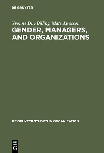 Beispielbild fr Gender, Managers, and Organizations zum Verkauf von ThriftBooks-Dallas