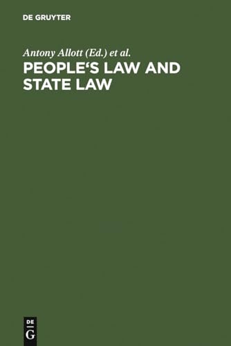 Stock image for People's Law and State Law: The Bellagio Papers for sale by Revaluation Books