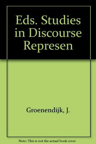 Stock image for Studies in Discourse Representation Theory and the Theory of Generalized Quantifiers for sale by Basi6 International