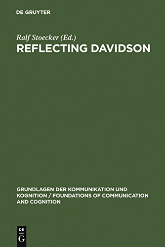 Reflecting Davidson. Dondald Davidson Responding to an International Forum of Philosophers. - Davidson, Donald / Stoecker, Ralf (Herausgeber)