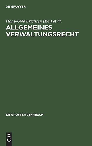 9783110132380: Allgemeines Verwaltungsrecht (de Gruyter Lehrbuch)