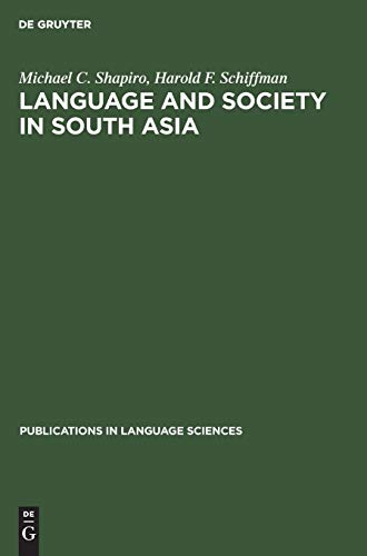 Stock image for Language and Society in South Asia for sale by Ria Christie Collections