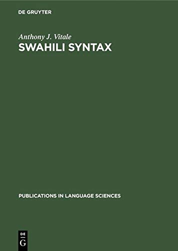 Beispielbild fr Swahili Syntax zum Verkauf von Ria Christie Collections