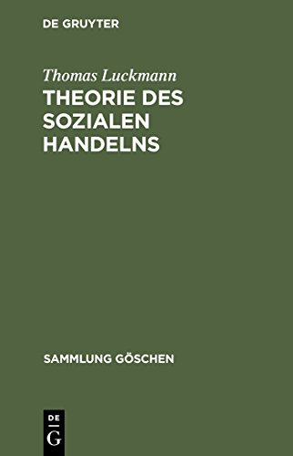 Stock image for Theorie des sozialen Handelns. for sale by medimops