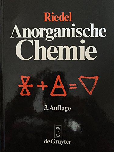 Beispielbild fr Anorganische Chemie [Hardcover] Riedel, Erwin zum Verkauf von tomsshop.eu
