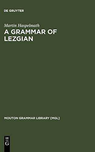 A Grammar of Lezgian Martin Haspelmath Author