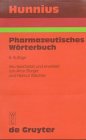 Pharmazeutisches Wörterbuch - Hunnius, Curt, Burger, Artur