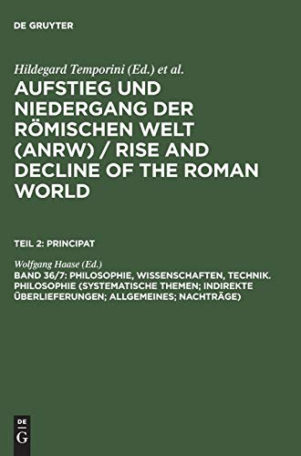 Beispielbild fr Aufstieg und Niedergang der R mischen Welt (ANRW) zum Verkauf von ccbooksellers