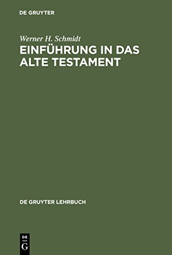 Beispielbild fr Einfhrung in das Alte Testament (Gruyter - de Gruyter Lehrbcher) zum Verkauf von medimops