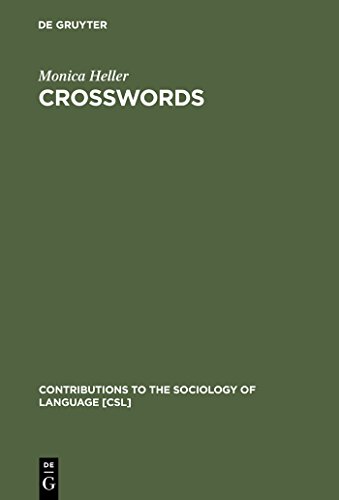 Imagen de archivo de Crosswords; Language, education and Ethnicity in French Ontario a la venta por Hackenberg Booksellers ABAA
