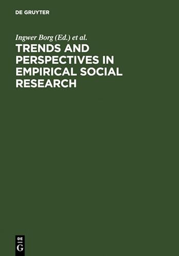 9783110143119: Trends and Perspectives in Empirical Social Research