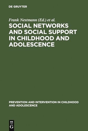 Stock image for Social Networks and Social Support in Childhood and Adolescence for sale by Buchpark