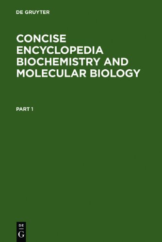 Beispielbild fr Concise Encyclopedia Biochemistry and Molecular Biology zum Verkauf von Better World Books