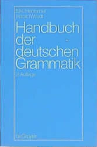 Imagen de archivo de Handbuch der deutschen Grammatik a la venta por medimops