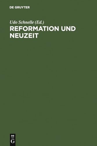 9783110145885: Reformation Und Neuzeit: 300 Jahre Theologie in Halle