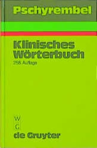 9783110148244: Pschyrembel Klinisches Worterbuch