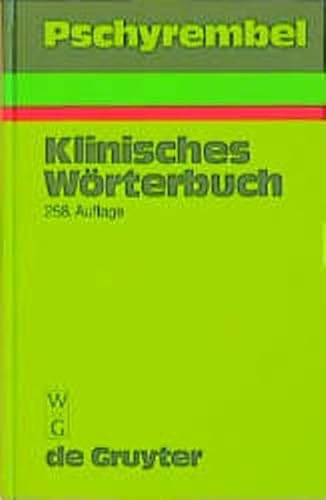 Stock image for Pschyrembel Klinisches Wrterbuch for sale by Buchpark