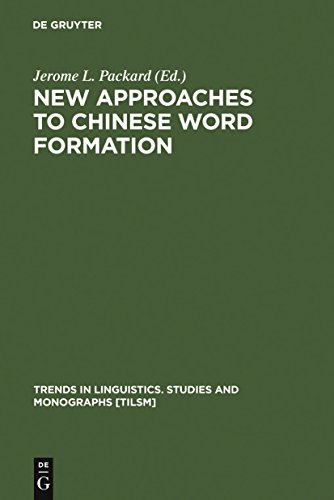 Imagen de archivo de New Approaches to Chinese Word Formation (Trends in Linguistics. Studies and Monographs [Tilsm]) a la venta por Solr Books