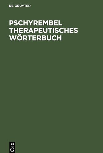 Pschyrembel Therapeutisches Wörterbuch. 1999/2000