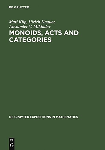 Stock image for Monoids, Acts and Categories: With Applications to Wreath Products and Graphs. A Handbook for Students and Researchers (de Gruyter Expositions in Mathematics) for sale by Zubal-Books, Since 1961
