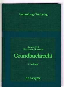 9783110153903: Grundbuchrecht: Kommentar Zu Grundbuchordnung Und Grundbuchverfugung Einschl. Wohnungseigentumsgrundbuchverfugung