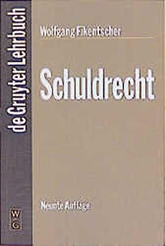 Beispielbild fr Schuldrecht (De Gruyter Lehrbuch) zum Verkauf von medimops