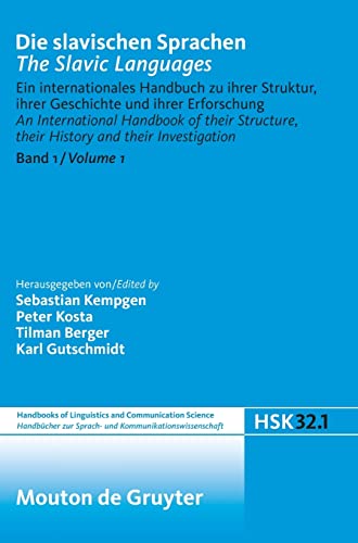 9783110156607: Die Slavischen Sprachen / the Slavic Languages. Halbband: No 1 (Handbucher zur Sprach- Und kommunikationswissenschaft/Handbooks of Linguistics and ... and Communication Science [HSK], 32/1)