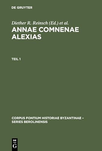 9783110158137: Anna Comnenae Alexias