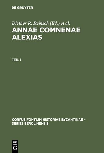 Stock image for Anna Comnenae Alexias (Corpus Fontium Historiae Byzantinae, 40) for sale by Revaluation Books