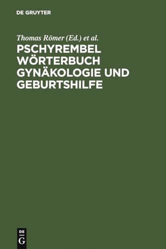 Beispielbild fr Pschyrembel Wrterbuch Gynkologie und Geburtshilfe zum Verkauf von DER COMICWURM - Ralf Heinig