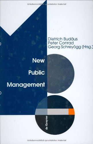 Imagen de archivo de New Public Management. Managementforschung 8 a la venta por medimops