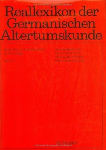 9783110162271: Reallexikon Der Germanischen Altertumskunde: Getranke, Greutungen (12)