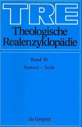 Beispielbild fr Theologische Realenzyklopdie / Samuel - Seele zum Verkauf von Buchpark