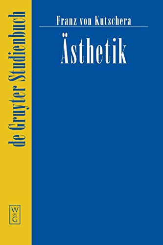 Beispielbild fr  sthetik (De Gruyter Studienbuch) (German Edition) zum Verkauf von Books From California