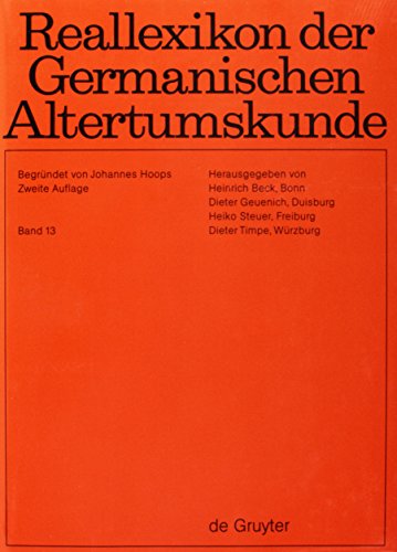 9783110163155: Reallexikon Der Germanischen Altertumskunde