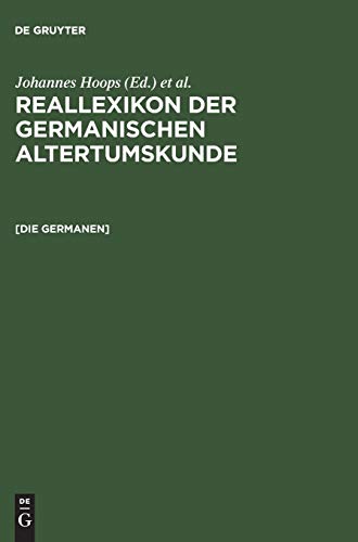 Stock image for Reallexikon Der Germanischen Altertumskunde: Germanen, Germania, Germanische Altertumskunde : Studienausgabe (German Edition) for sale by Lucky's Textbooks