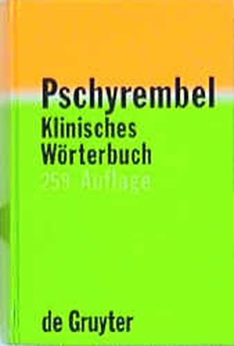 Stock image for Pschyrembel Klinisches WÃ rterbuch (259. Auflage). for sale by Hippo Books