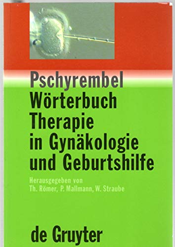 Imagen de archivo de Pschyrembel Wrterbuch. Gynkologie und Geburtshilfe a la venta por Eugen Friedhuber KG