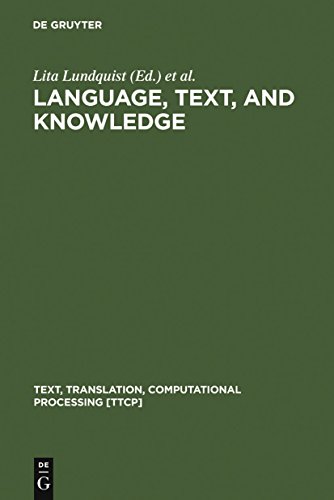 Stock image for Language, Text, and Knowledge Mental Models of Expert Communication Text, Translation, Computational Processing 2 Text, Translation, Computational Processing TTCP, 2 for sale by Paperbackshop-US