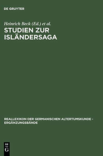 9783110168594: Studien Zur Islandersaga: Festschrift Fur Rolf Heller