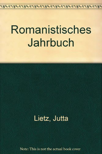 Stock image for Romanistisches Jahrbuch, Band 50 for sale by Zubal-Books, Since 1961