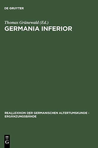 Germania inferior : Besiedlung, Gesellschaft und Wirtschaft an der Grenze der römisch-germanischen Welt ; [Beiträge des deutsch-niederländischen Kolloquiums im Regionalmuseum Xanten, 21. - 24. September 1999]. [veranst. durch: Gerhard-Mercator-Universität Duisburg .]. Hrsg. von Thomas Grünewald. In Verbindung mit Hans-Joachim Schalles. =( Ergänzungsbände zum Reallexikon der Germanischen Altertumskunde ; Bd. 28.) - Grünewald, Thomas (Herausgeber).