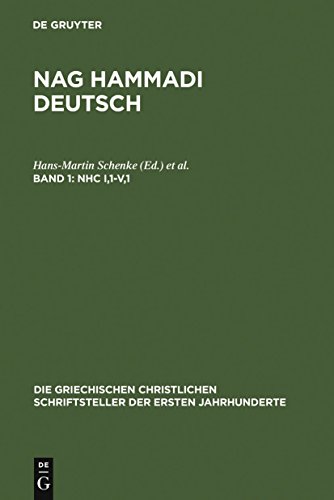 9783110172348: Nag Hammadi Deutsch: Band : Nhci, 1-V,1: (Koptisch-Gnostische Schriften, 2)